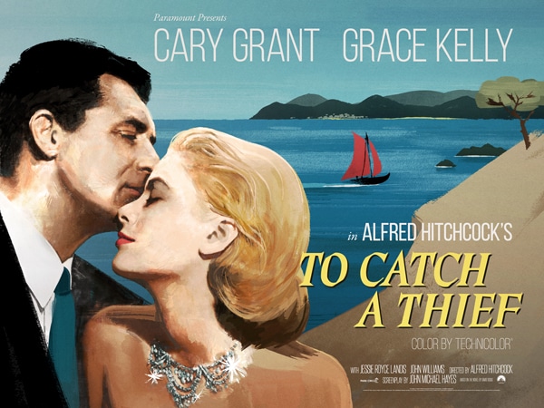 to catch a thief poster